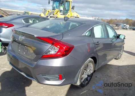 2021 Honda Civic Ex z USA, uszkodzony, nr VIN 19XFC1F38ME007882